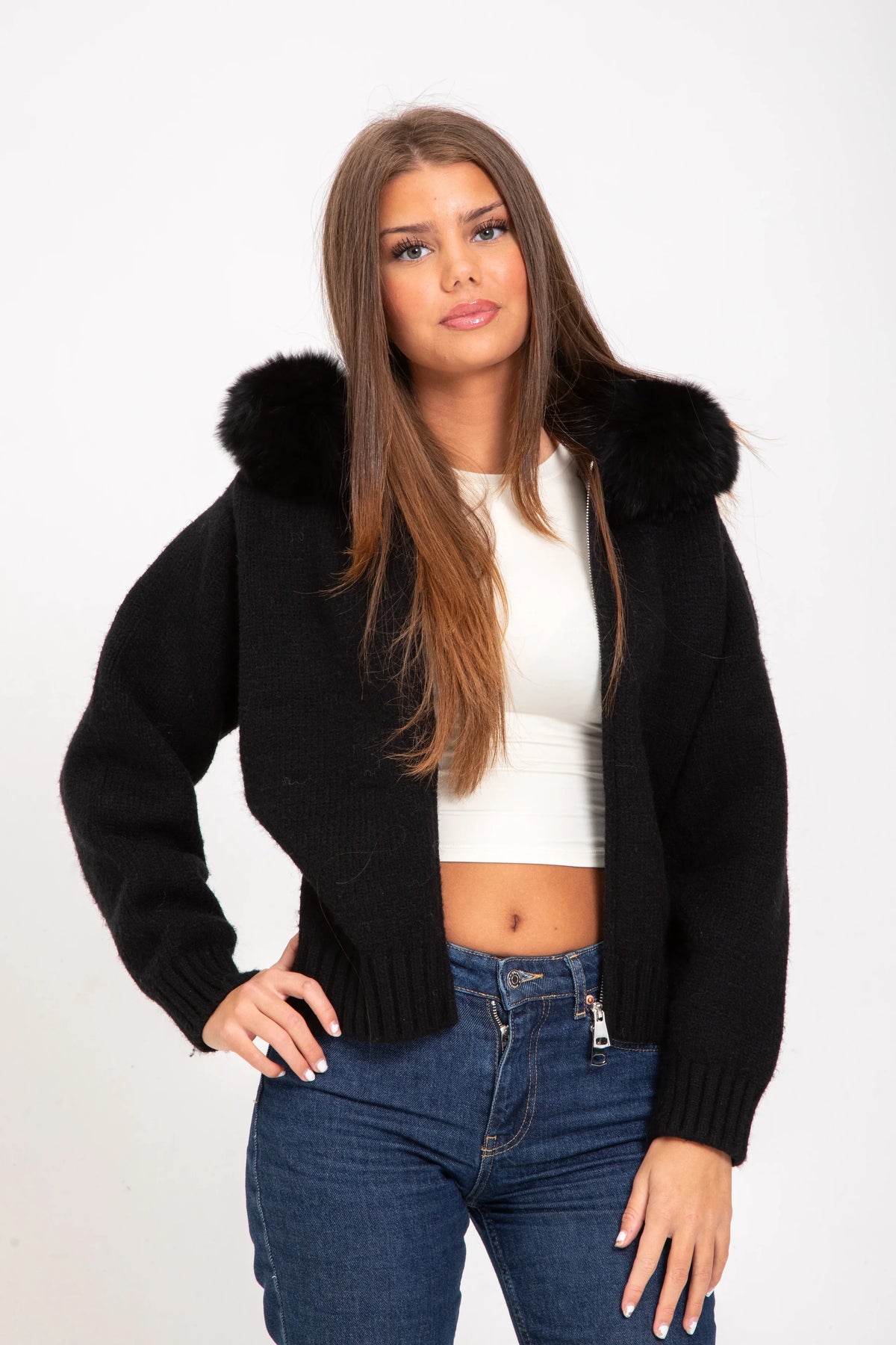 Veste à fourrure Laura