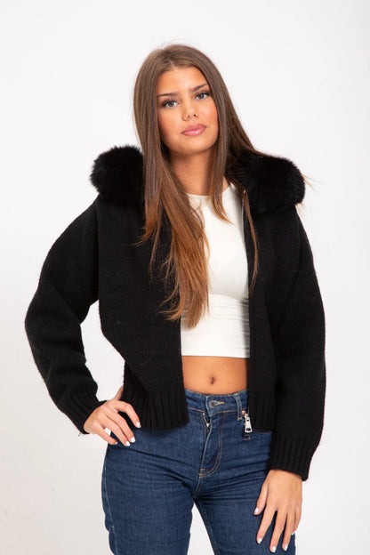 Veste à fourrure Laura
