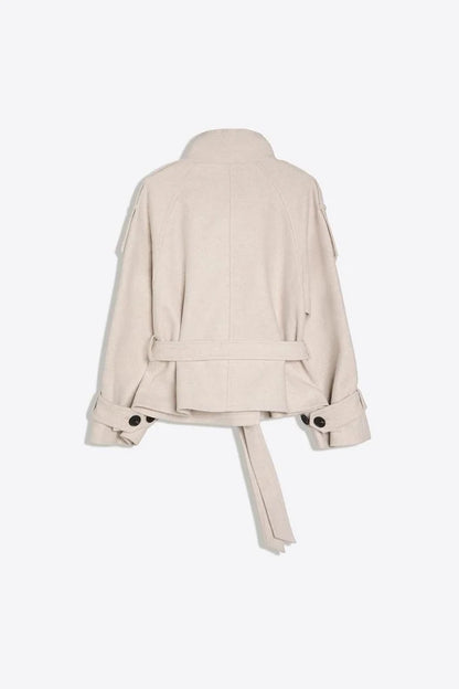 Manteau Analie beige, vue 5
