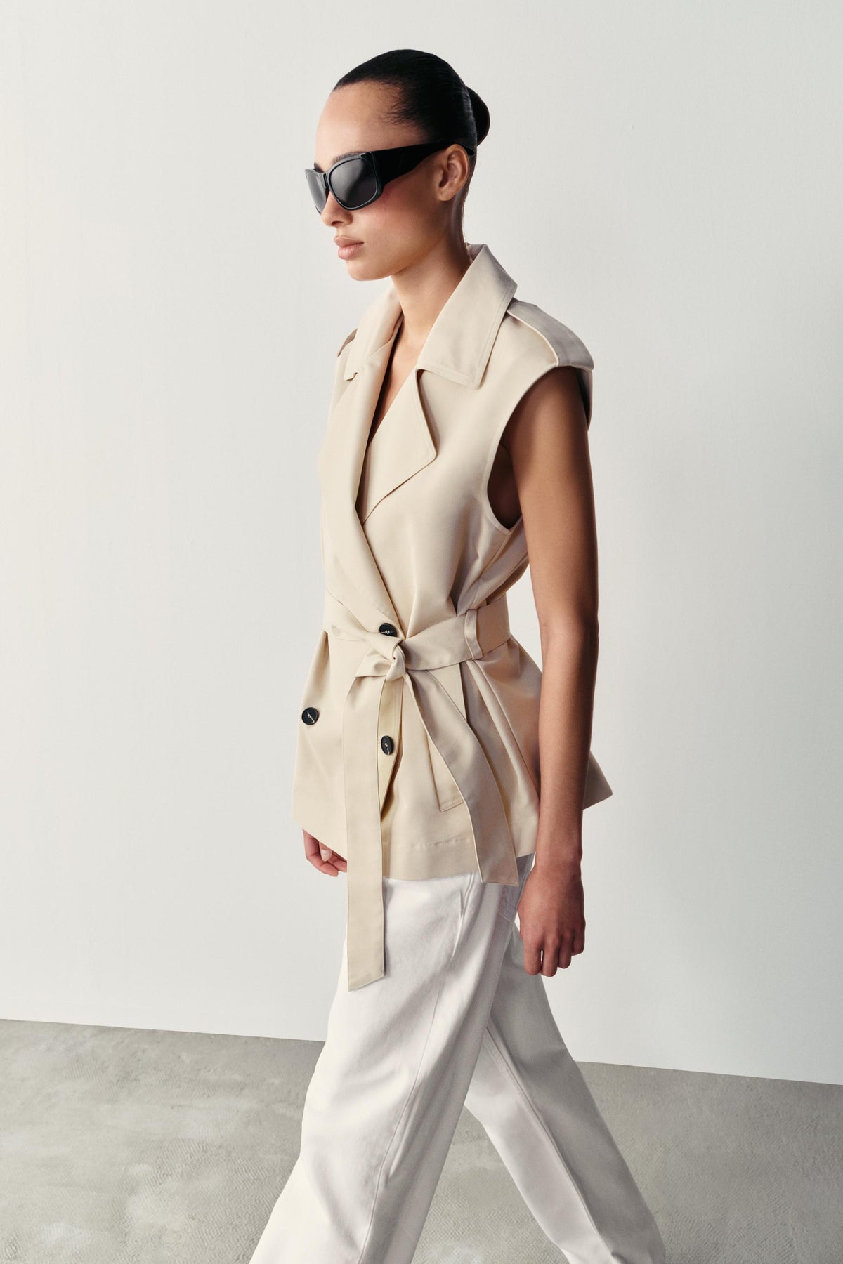 Trench sans manches Eva