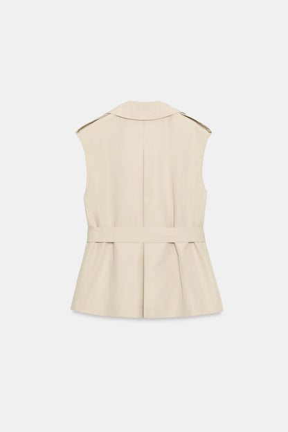 Trench sans manches Eva