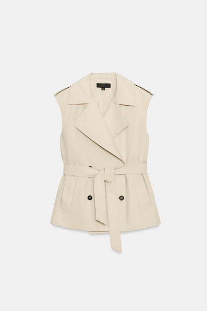 Trench sans manches Eva