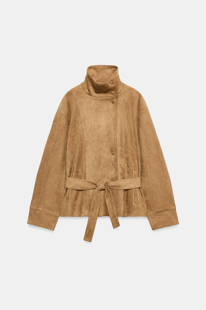 Veste Osalys marron clair, vue 8
