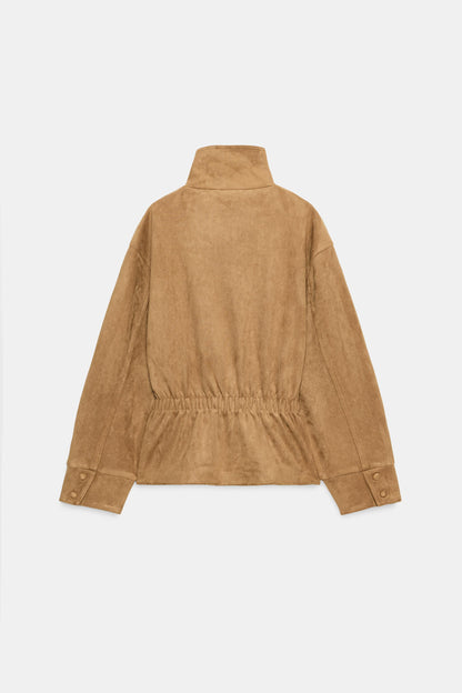 Veste Osalys marron clair, vue 9