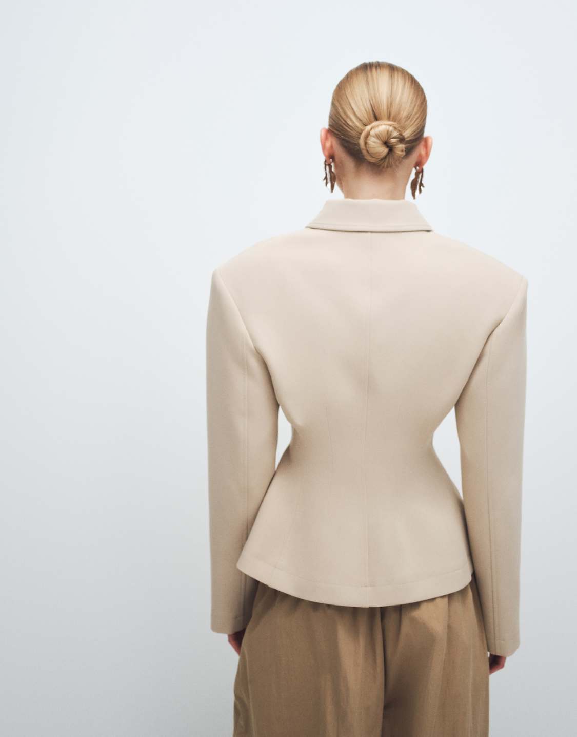 Blazer Calie beige, vue 4