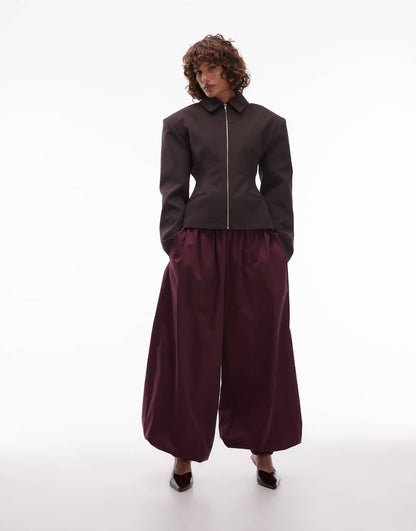 Blazer Calie marron, vue 3