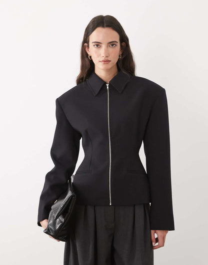 Blazer Calie noir, vue 1