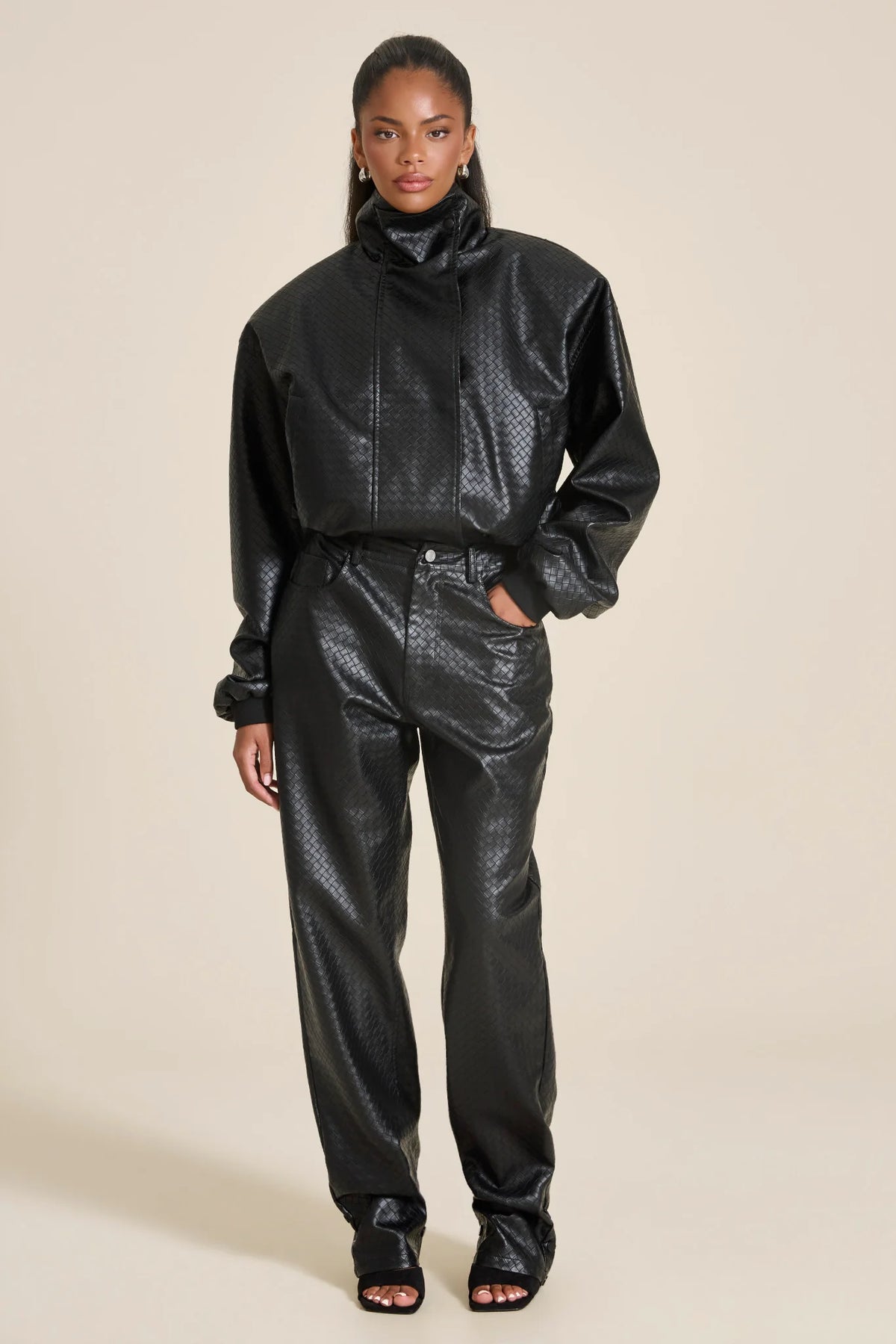Veste Khatalina noir, vue 9